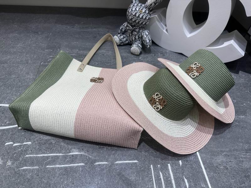 Loewe beach bag Hat dx08